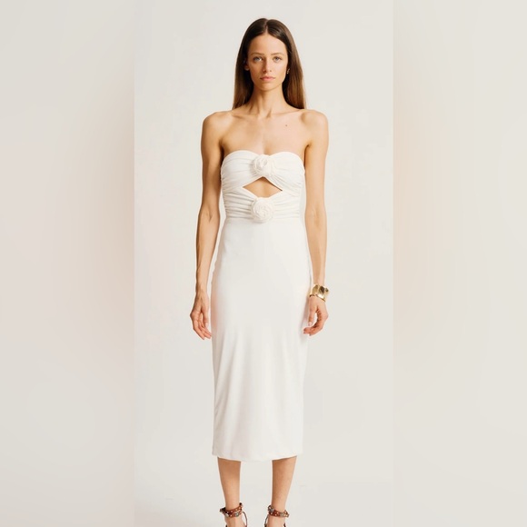 Torn by Ronny Kobo Selena Rosette Dress - Picture 2 of 5